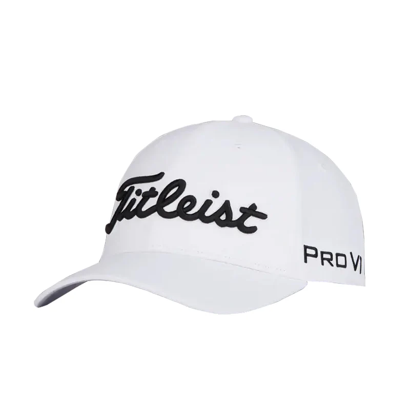 TITLEIST Tour Performance Men's Cap (White/Black)