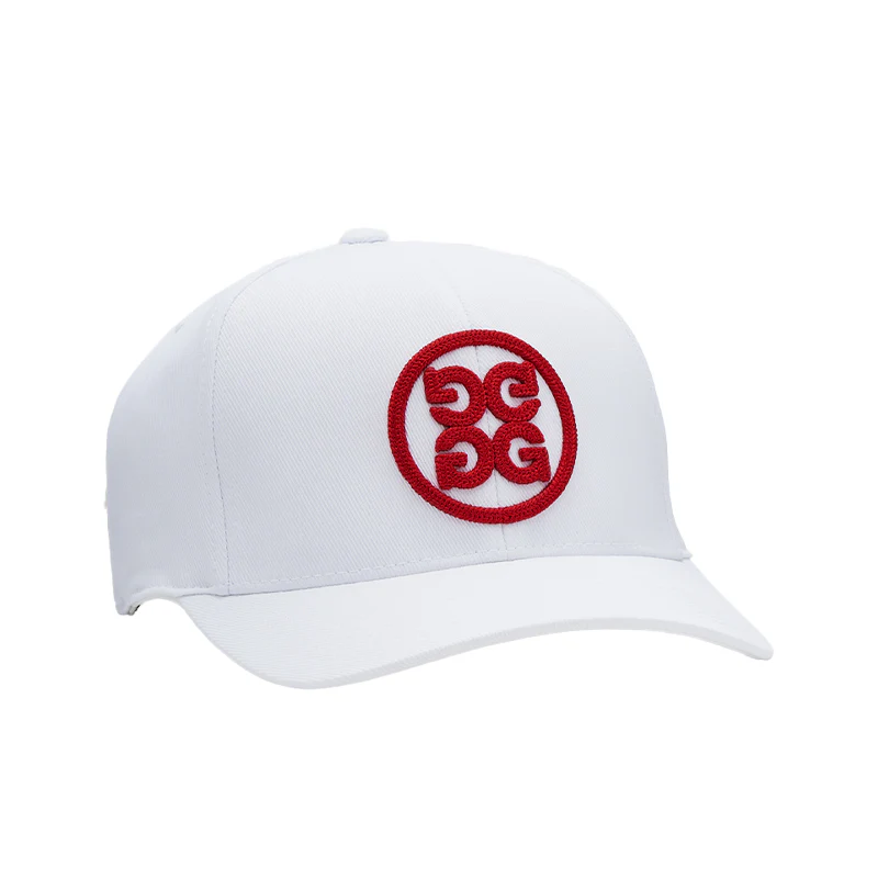 GFORE Circle G's Men's Cap (Snow/Poppy) - Image 2