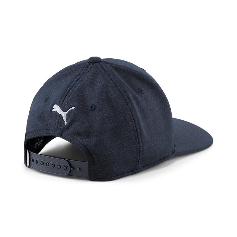 PUMA P Youth Junior Cap (Navy/Silver) - Image 2