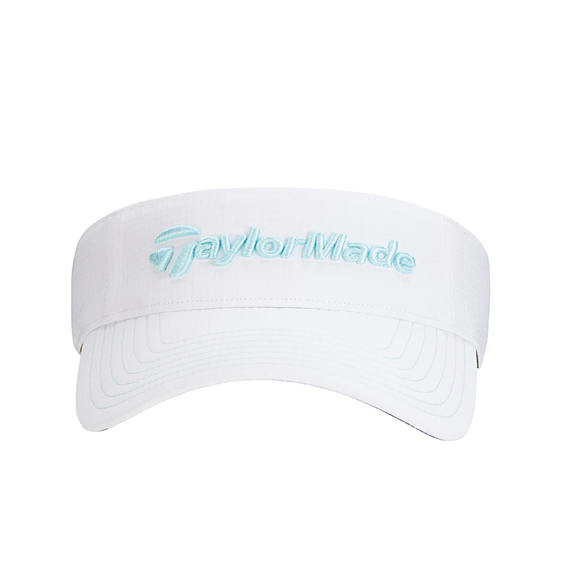 TAYLORMADE Tour Radar Women's Visor (White/Mint) - Image 3