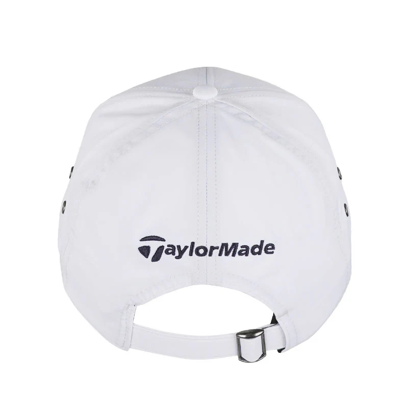 TAYLORMADE Lifestyle Camo Patch Flatbill Men's Cap (White) - Image 4