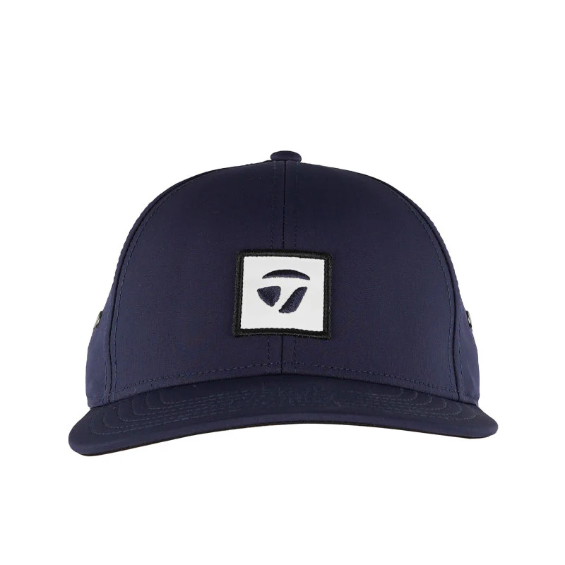 TAYLORMADE Lifestyle Camo Patch Flatbill Men's Cap (Navy) - Image 3