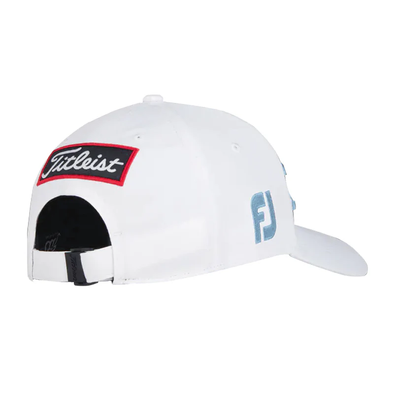 TITLEIST Tour Performance Men's Cap (White/Blue) - Image 2