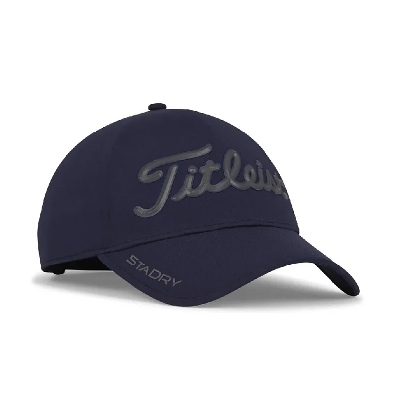 TITLEIST Players StaDry Men's Cap (Navy/Charcoal) - Image 2