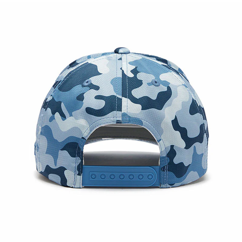 GFORE Circle G's Camo Ripstop Snapback Men's Cap (Slate) - Image 3