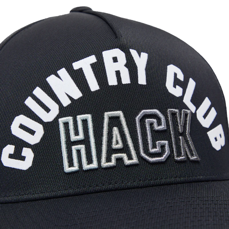 GFORE Country Club Hack Stretch Twill Men's Snapback (Onyx) - Image 4