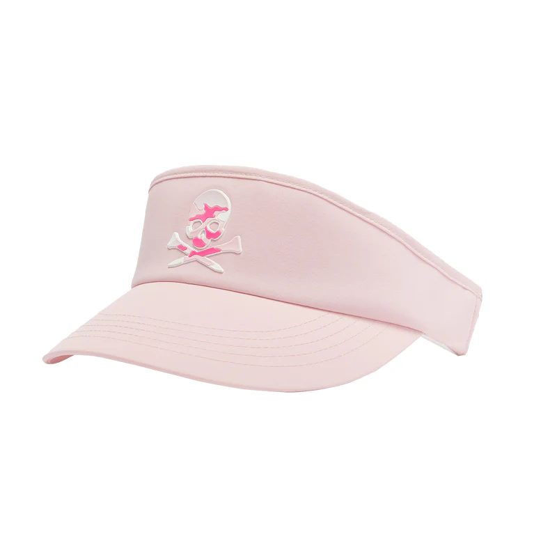 GFORE Skull & T's Stretch Twill Women's Visor (Cameo)