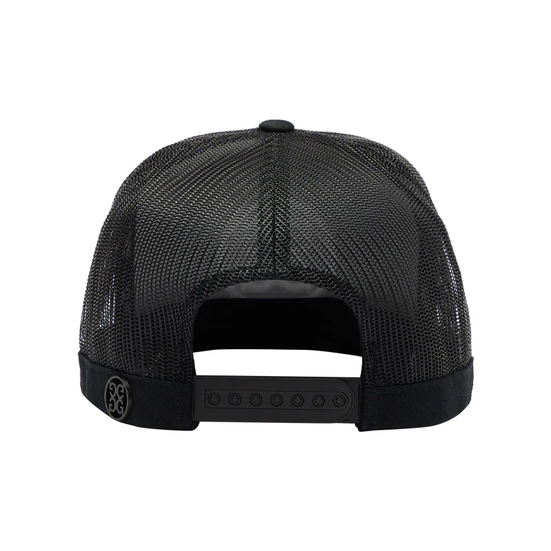 GFORE Circle G's Knit Trucker Men's Cap (Onyx) - Image 3