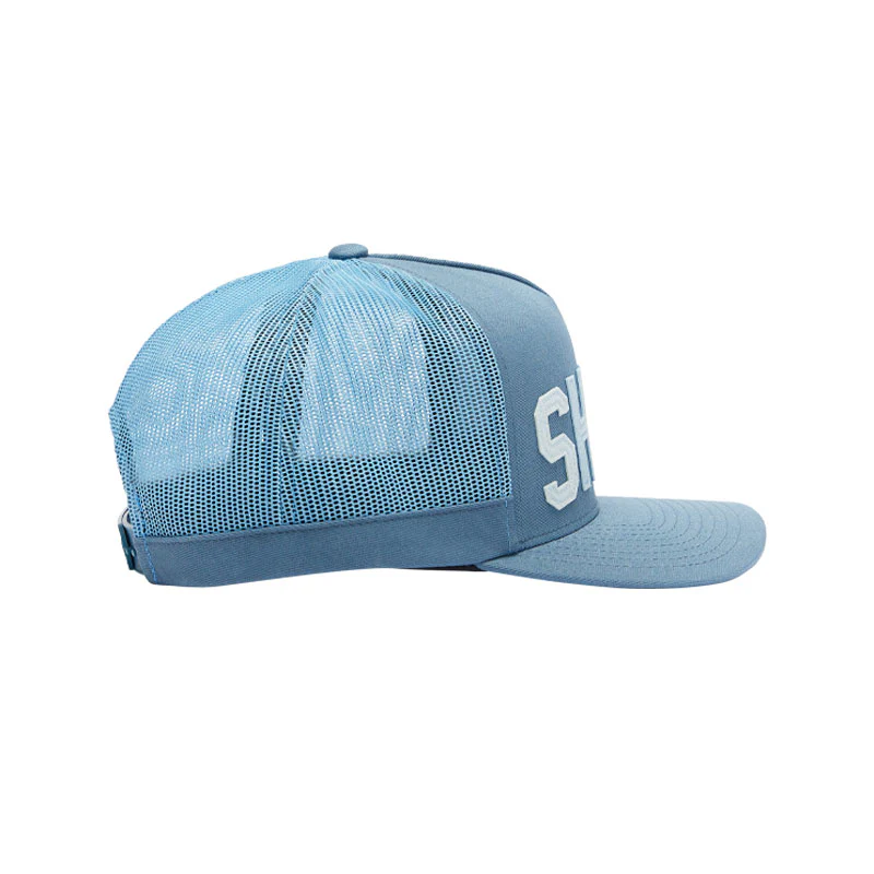 GFORE Shots Cotton Twill Trucker Men's Cap (Slate) - Image 2