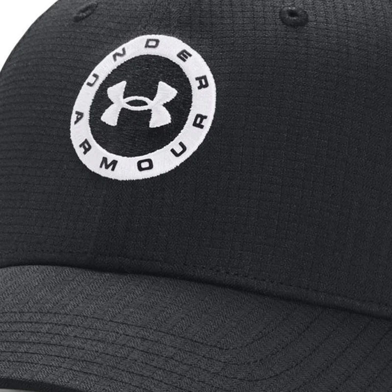UNDER ARMOUR Jordan Tour Adjustable Men's Cap (Black/White) - Image 4
