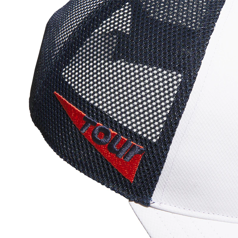 ADIDAS Tour Mesh Men's Cap (White/Navy) - Image 4