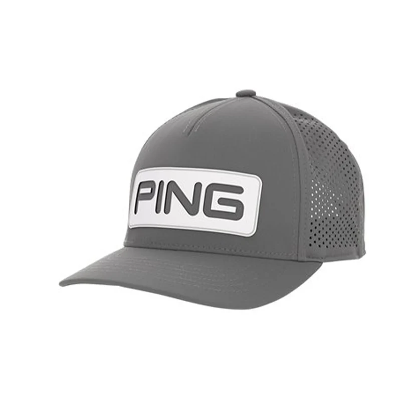 PING Tour Vented Delta 211 Men's Cap (Grey)