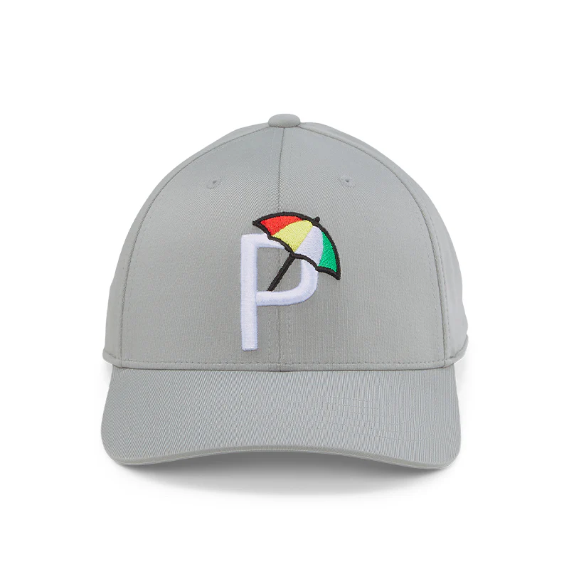 PUMA Palmer P Men’s Cap (Grey) - Image 3