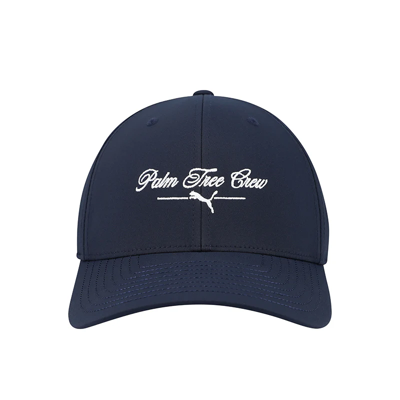 PUMA x PTC Script Tech Men's Cap (Navy) - Image 3