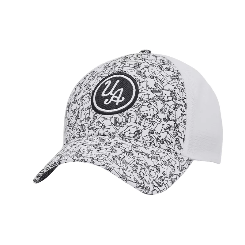 UNDER ARMOUR Iso-Chill Driver Men's Adjustable Cap (White/Black)