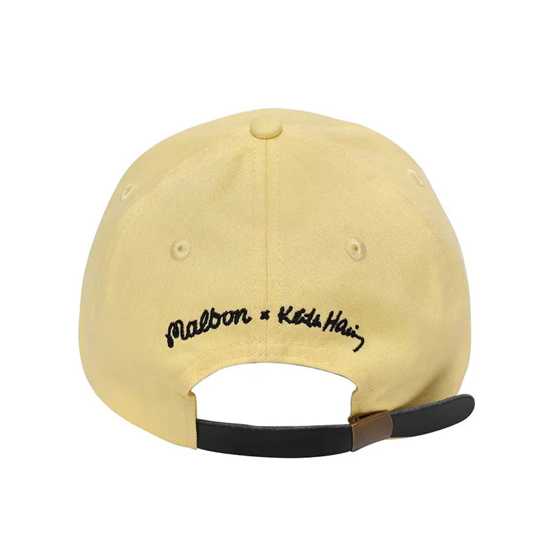 MALBON GOLF x Keith Haring Dad Men's Cap (Yellow) - Image 4