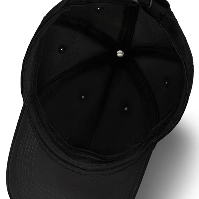 NIKE Dri-FIT Club Structured Swoosh Unisex Cap (Black/White) - Image 4