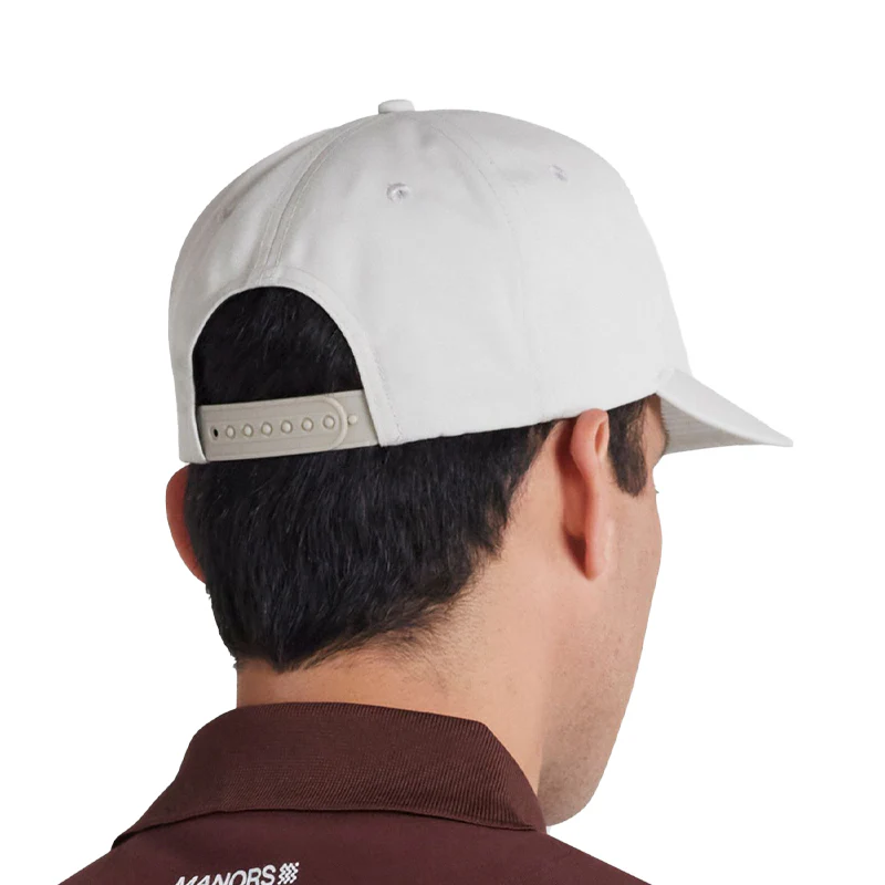 MANORS Retro Crown Men's Cap (Ivory) - Image 3
