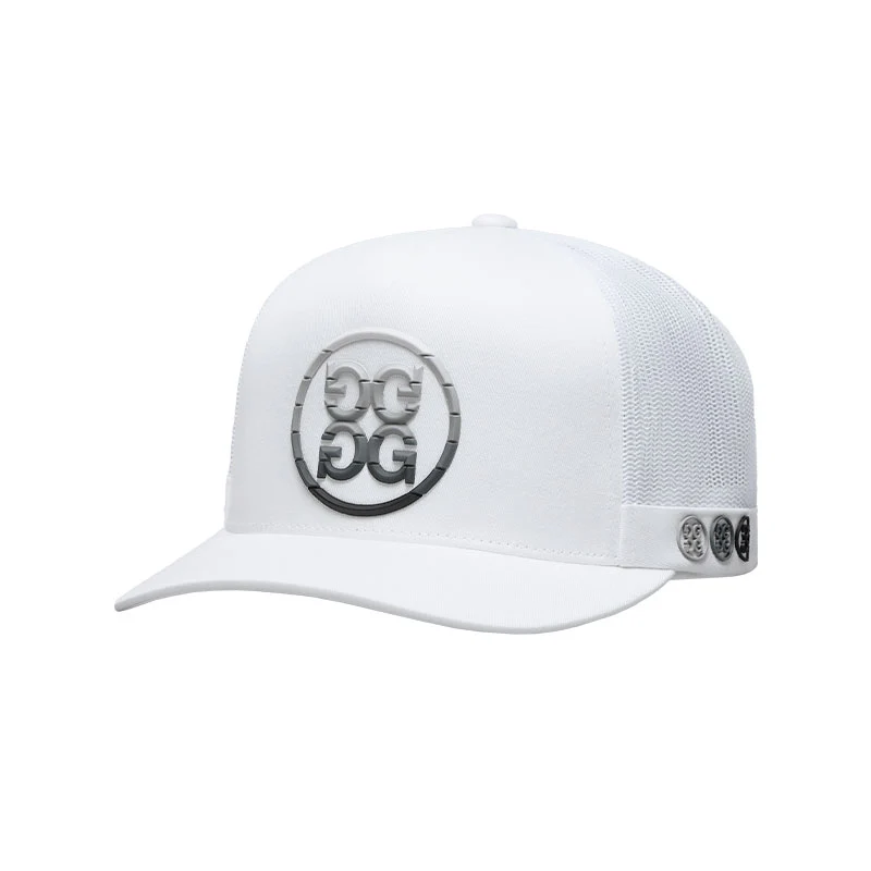 GFORE Circle G Trucker Men's Cap (Snow)