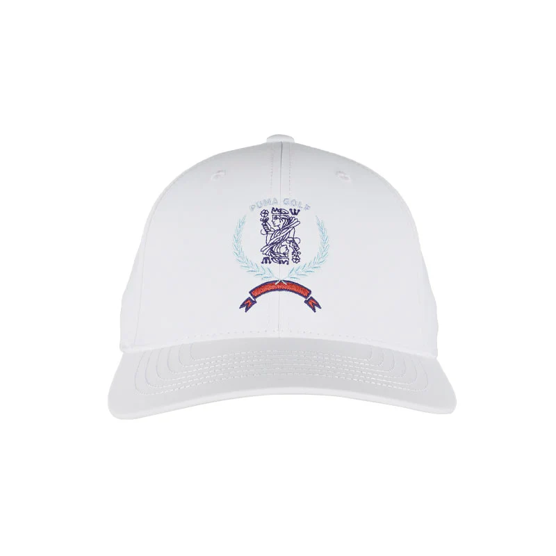 PUMA Queen City Men's Cap (White/Blue) - Image 3