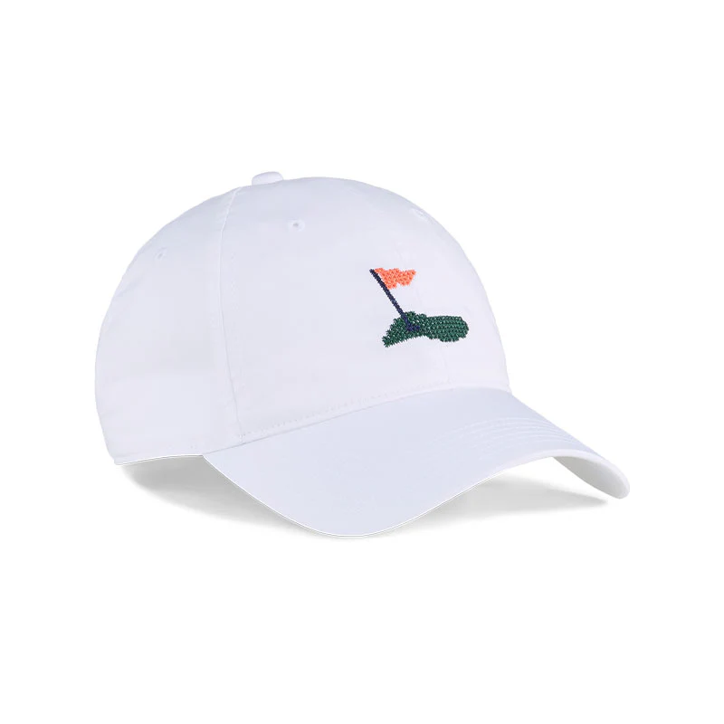 PUMA Needlepoint Dad Men's Cap (White) - Image 2