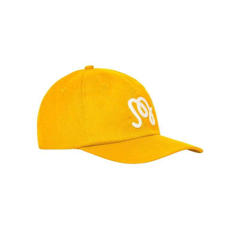 MALBON GOLF M Script Chainstitch Men's Cap (Gold) - Image 2