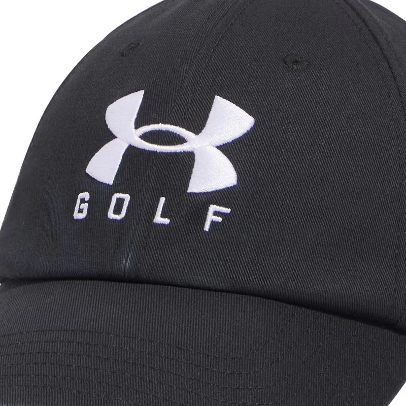 UNDER ARMOUR Drive96 Adjustable Men's Cap (Black/White) - Image 3