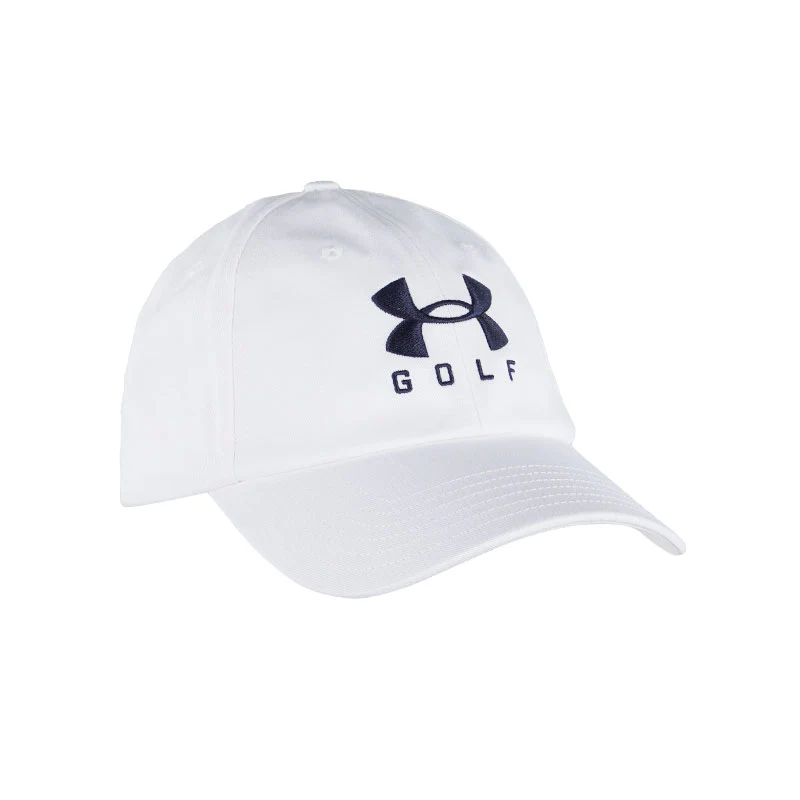 UNDER ARMOUR Drive96 Adjustable Men's Cap (White/Navy) - Image 2