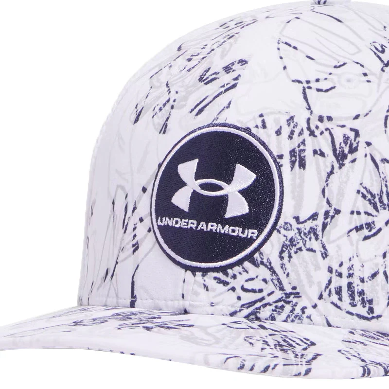 UNDER ARMOUR Iso-Chill Drive Low Stretch Fit Men's Cap (White) - Image 3