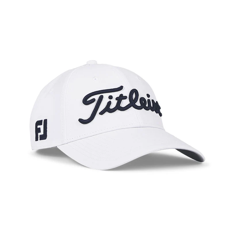 TITLEIST Tour Performance Junior Cap (White/Navy) - Image 2