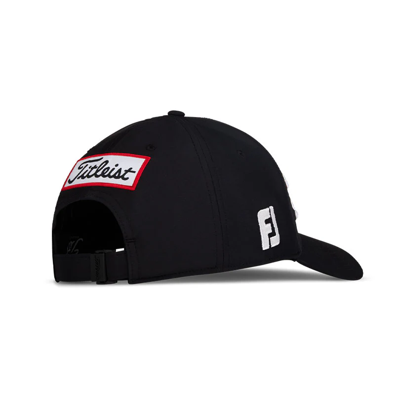TITLEIST Tour Performance Men's Cap (Black/White) - Image 3