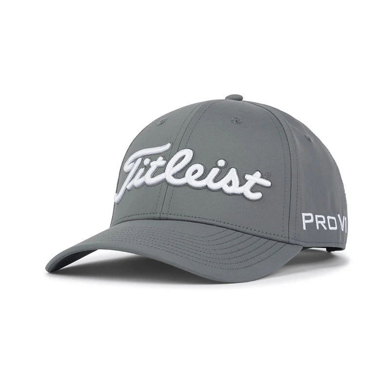 TITLEIST Tour Performance Men's Cap (Grey/White)