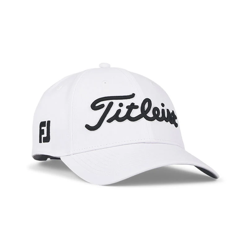 TITLEIST Tour Performance Men's Cap (White/Black) - Image 2