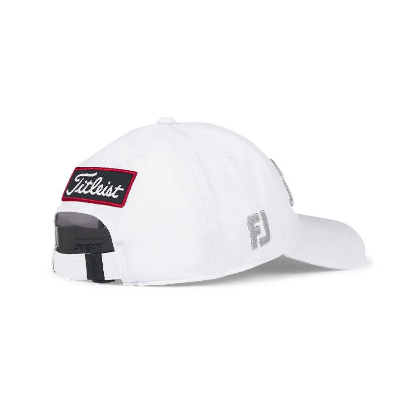 TITLEIST Tour Performance Men's Cap (White/Grey) - Image 3