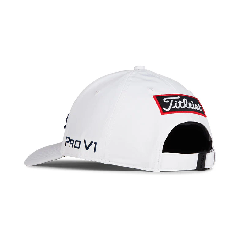TITLEIST Tour Performance Men's Cap (White/Navy) - Image 4