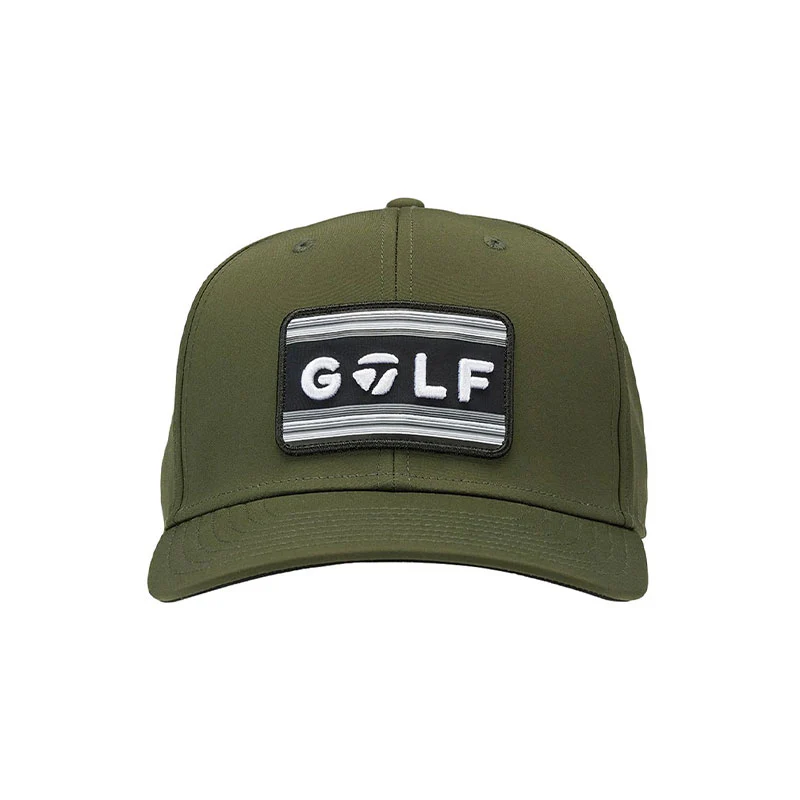 TAYLORMADE Ventura Sunset Snapback Men's Cap (Olive) - Image 3
