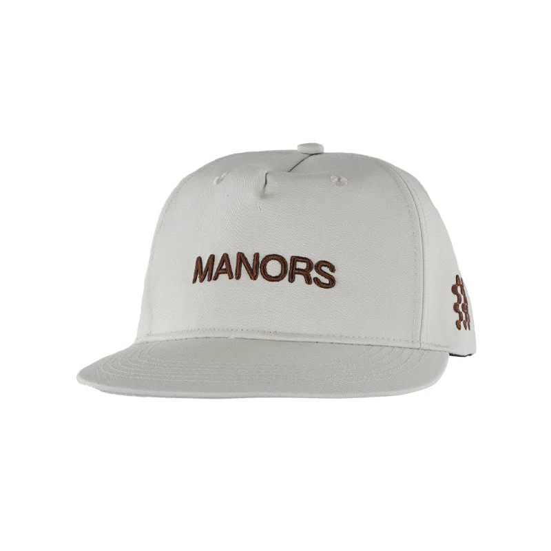 MANORS Retro Crown Men's Cap (Ivory)
