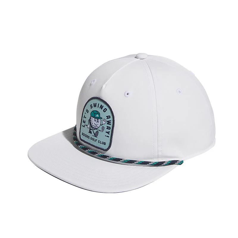 ADIDAS Let's Swing Away 5-Panel Junior Rope Cap (White)