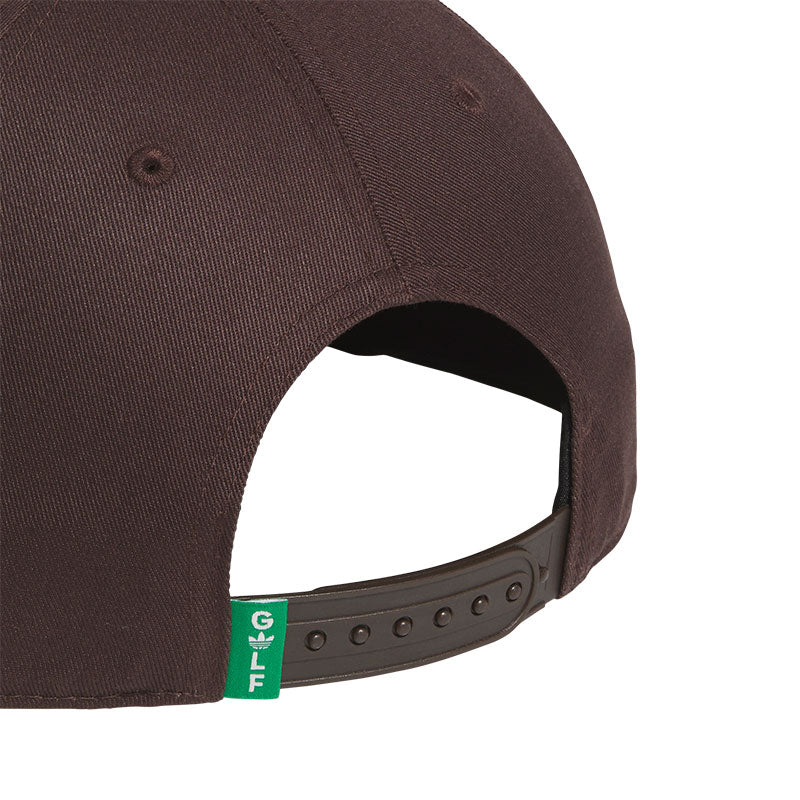 ADIDAS Originals Golf 5-Panel Patch Men's Cap (Brown) - Image 4