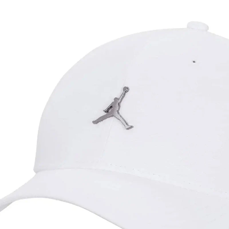 NIKE Jordan Rise Structured Men's Cap (White) - Image 3
