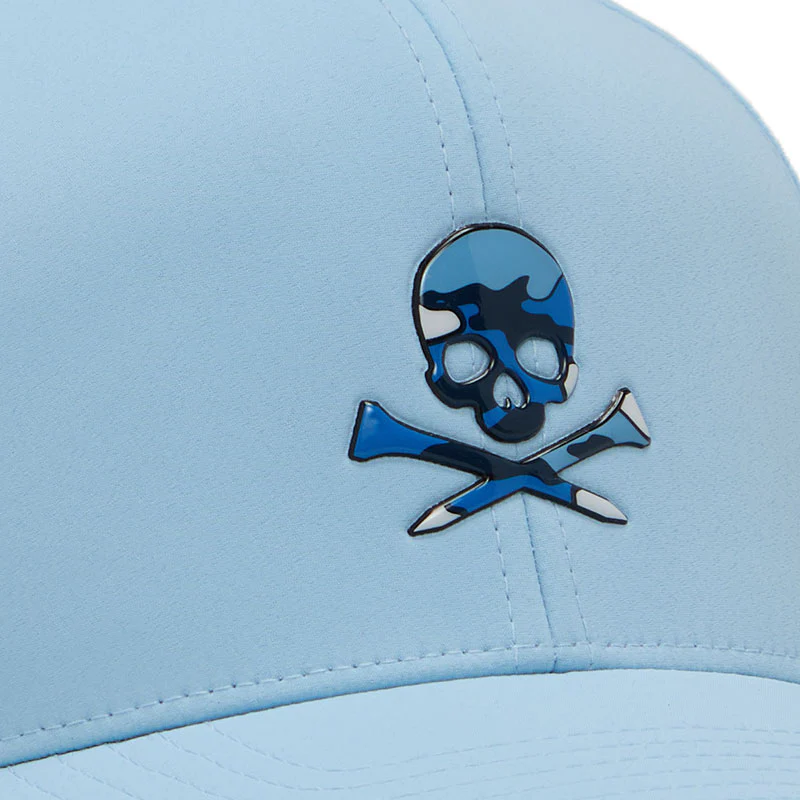 GFORE Skull & Tees Perforated Delta Men's Cap (Baja) - Image 4