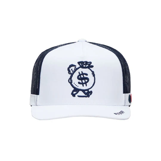 GFORE Money Man Trucker Men's Cap (Snow) - Image 2