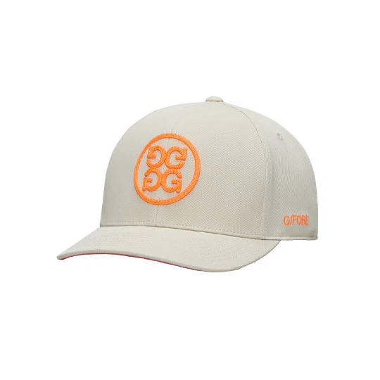 GFORE Chainstitch Circle G Contrast Men's Cap (Stone)