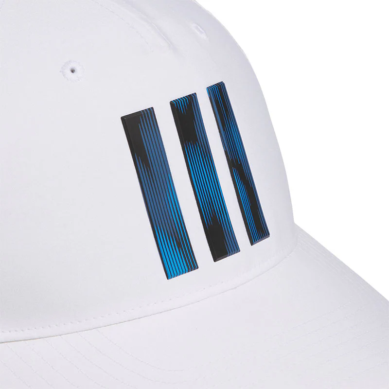 ADIDAS 3-Stripes Tour Print Men's Cap (White) - Image 3