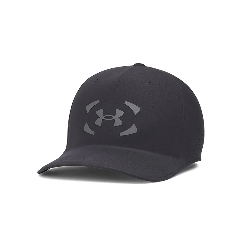 UNDER ARMOUR Halo Stealthform Mid Unisex Adjustable Cap (Black)