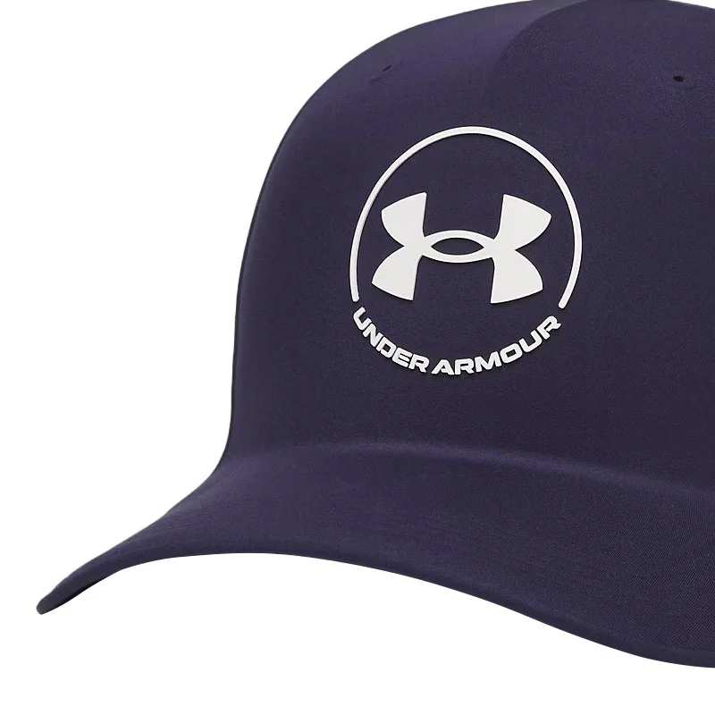 UNDER ARMOUR StealthForm High Spieth Unisex Men's Cap (Navy/White) - Image 3