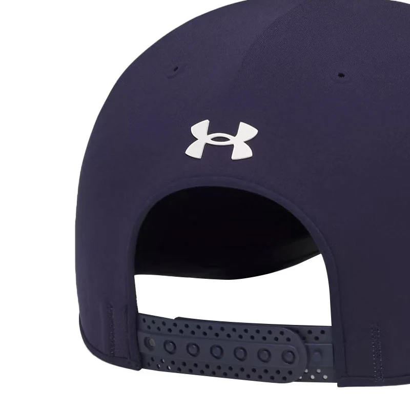 UNDER ARMOUR StealthForm High Spieth Unisex Men's Cap (Navy/White) - Image 4