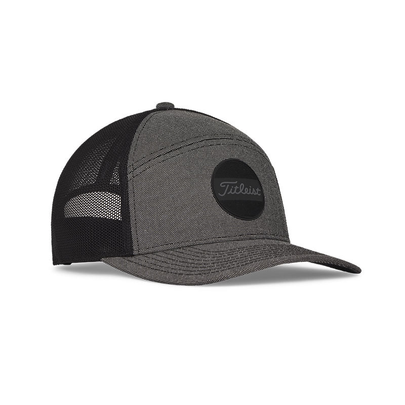 TITLEIST Granite Boardwalk Split Mesh Men's Cap (Black/Grey) - Image 2