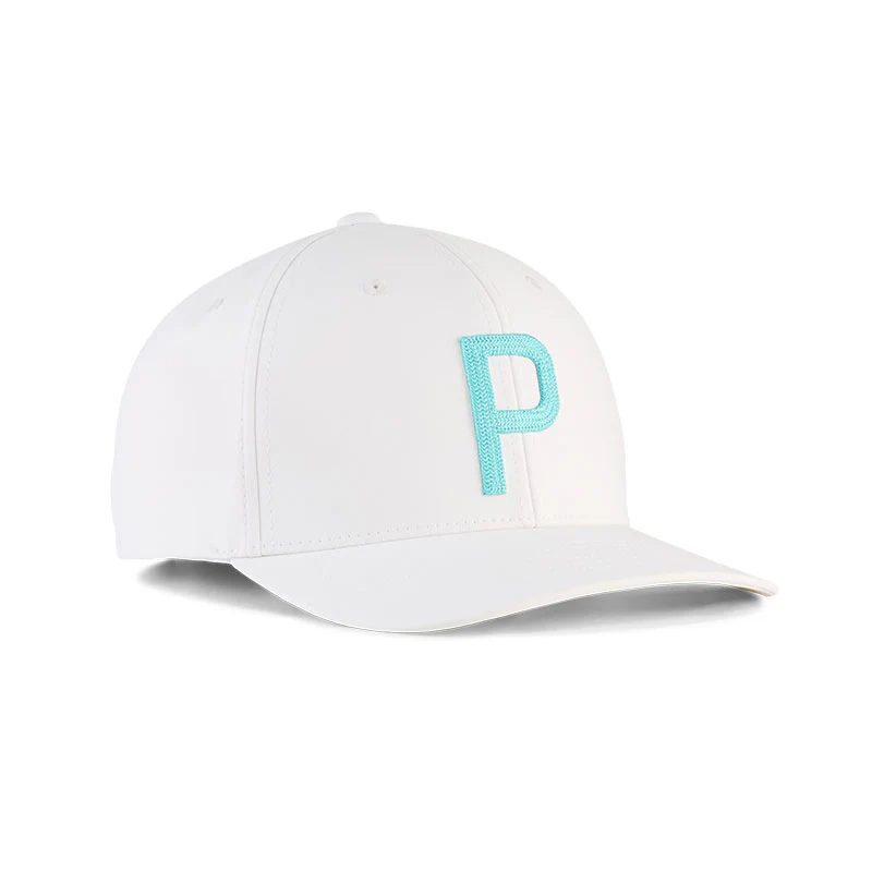 PUMA Heritage P Men's Cap (White/Mint) - Image 2