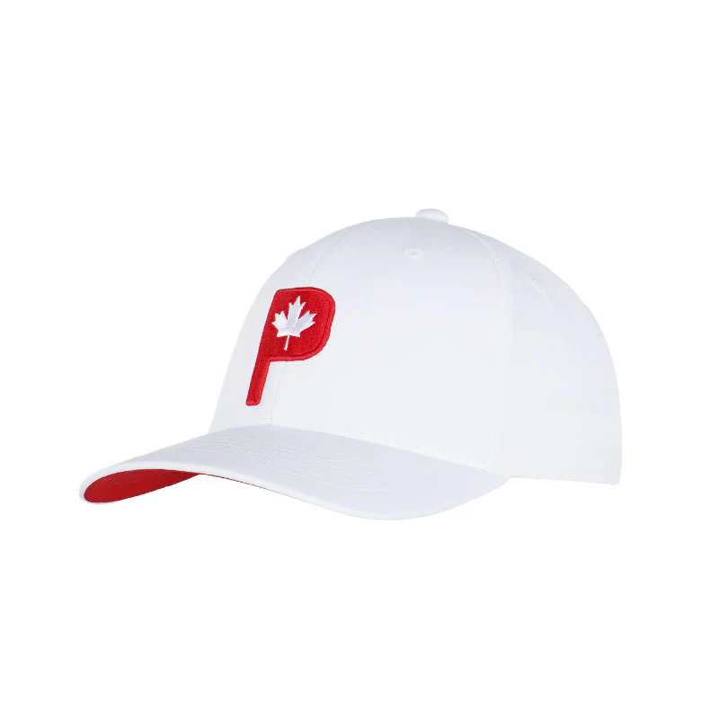 PUMA Maple Men's Cap (White/Red)